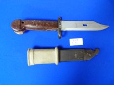 Bayonet marked K4678 with Sheath marked L8378