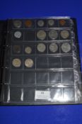 Album of British and Foreign Coinage; 350+ Coins