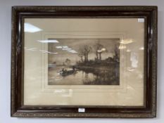 Pair of Victorian Framed Rural Prints