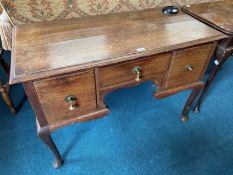 19th Century Oak Lowboy