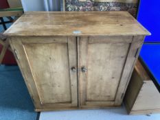 Pine Two Door Cupboard