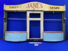 Hand Built Wooden Toy Shop Front 