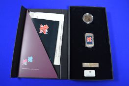London Olympics 2012 Commemorative Ingot Set