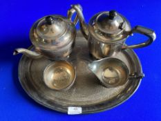 EPNS Tea Set with Tray