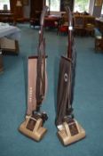 Two Hoover Junior Vacuum Cleaners
