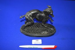 Spelter Figure of a Butcher