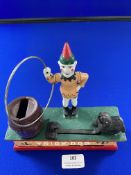 Reproduction Cast Iron Mechanical Moneybox - Trick Dog