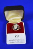 9k Gold Cameo Ring - Chester 1913, ~2.2g gross, Size: K