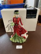 Royal Doulton Pretty Ladies Figurine Christmas Day 2006