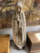 4ft Plaster Statue Stamped Leo Francis Dapre 1950 Son of Anton Dapre