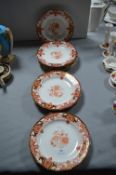 Eleven Royal Crown Derby Dinner Plates