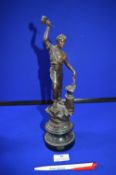 Spelter Figure of a Blacksmith