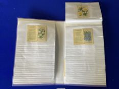 Album of Kensitas Flowers Silk Cigarette Cards