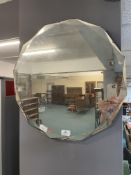 1930's Beveled Edge Mirror