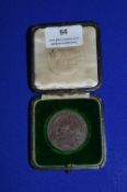 1911 George V Bronze Coronation Medallion with Original Case