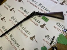 Hodgson 12 Gauge Hammer-Action Dual Trigger Shotgun