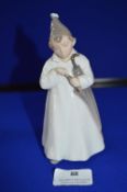 Royal Copenhagen Figure of a Wee Willie Winkie (AF)