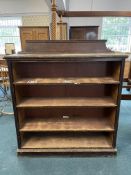 Mahogany & Pine Office Bookshelves