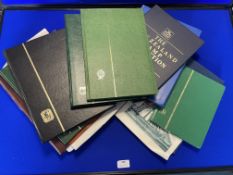 Eleven Assorted Stamp Albums