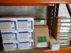 *Quantity of Lighting Including Recessed Panels, Ceiling Lights, and a Wall Light