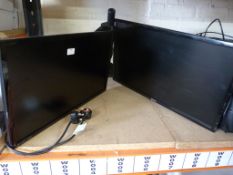 *Two BenQ Monitors on Stand