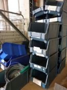 Quantity of Lin Bins, Jubilee Clips, and a Screwdr