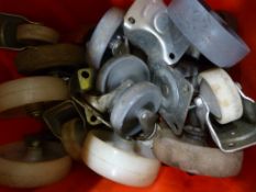 Box of Various Casters