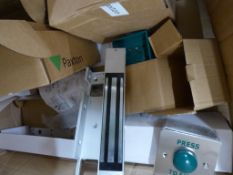 *Box of Various Parts for Magnetic Door Release Sy