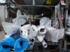 *Stillage of Guttering, Downpipe and Assorted Pipe