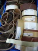 Large Quantity of Belt Sander Sanding Paper
