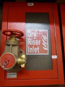 *Dry Riser Cabinet with Brass Takeoff Valve