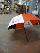 ~20 Red, White & Black Synergy Umbrellas