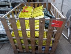 *Quantity of Collapsible Stacking Pallet Frames