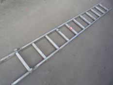 *Aluminium Elven Rung Ladder