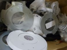 *Box of Various Electrical Cable Adapters and Fitt