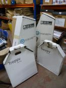 2 Treppy Highchairs with Play Trays