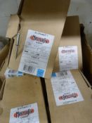 Five Boxes of Stainless Steel Pop Rivets 408x21