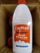 *6 1L Bottles of Premium Red Antifreeze