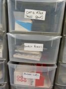 *Four Drawer Unit Containing Double Socket Blanks,