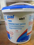 Tub of Disinfectant Wipes