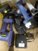 Craft Hand Soil Tiller and a Argo Jammer Saw