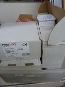 *Quantity of Socket Mountings and Plastic Back Box