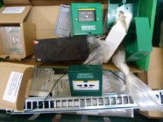 *Quantity of Plastic Back Boxes, Emergency Door Re