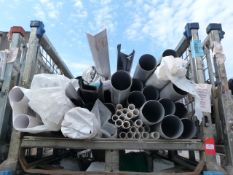 *Stillage of Guttering and Assorted Pipework (stil