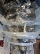 *Four Drawer Storage Unit (one with cracked front)