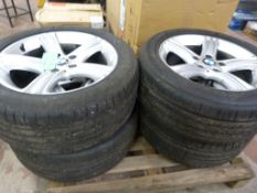 *Four BMW Alloy Wheel and Goodyear 225/50R17 Tyres