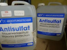 *2x 5L of Masonry Protection Anti-Sulfate