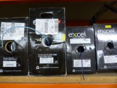 *Four Part Boxes of Excel Cat 5 and Other Data Cab