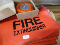 Large Quantity of Fire Extinguisher Signs and a Fi