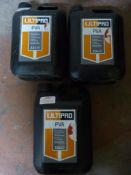 *3x 2.5L of Multipro PVA